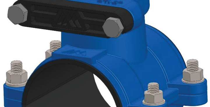COLLARE DI PRESA IN CARICA PER TUBO PE/PVC