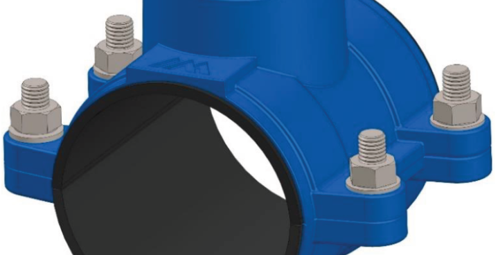 COLLARE DI PRESA PER TUBO PE/PVC